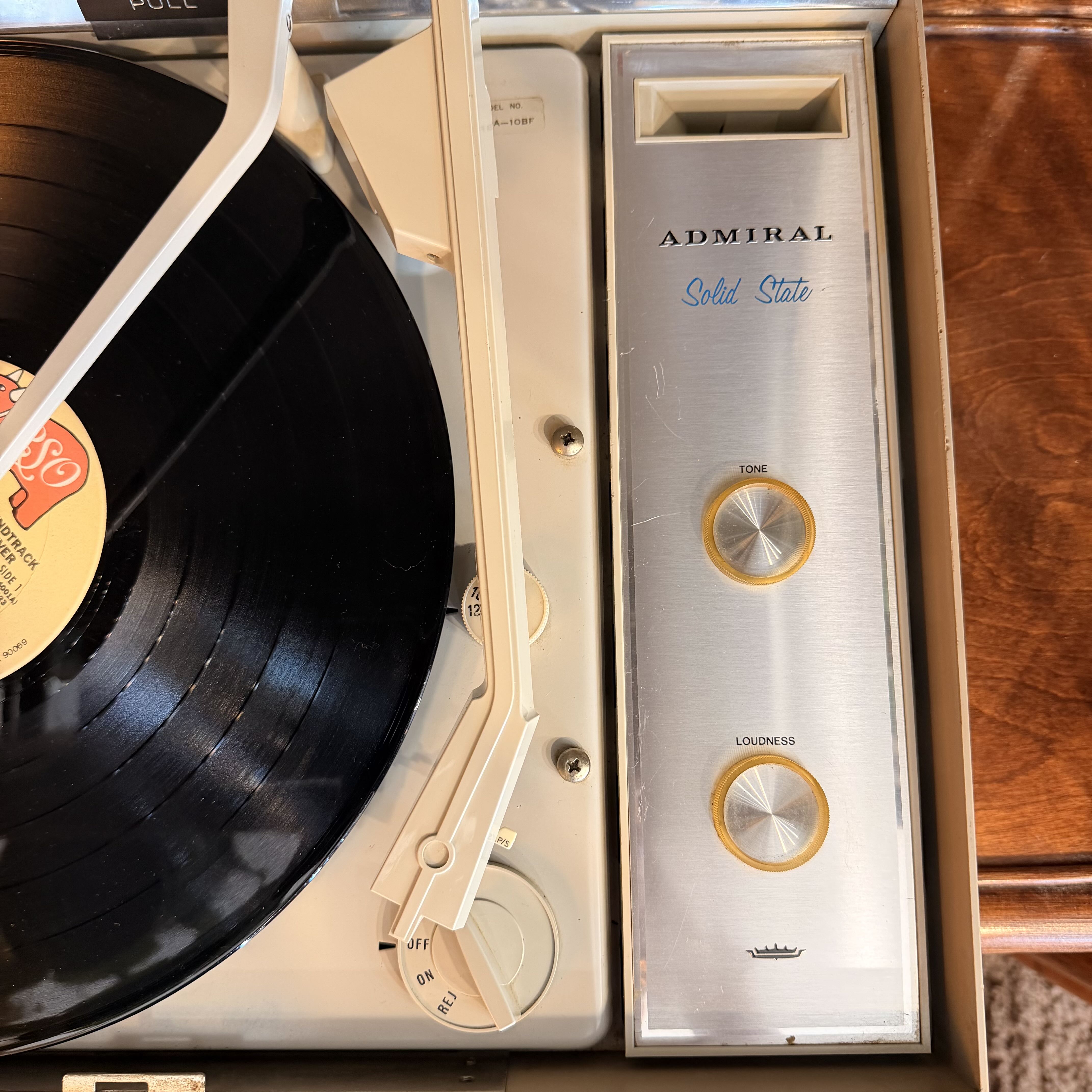 1970's Portable Record Player