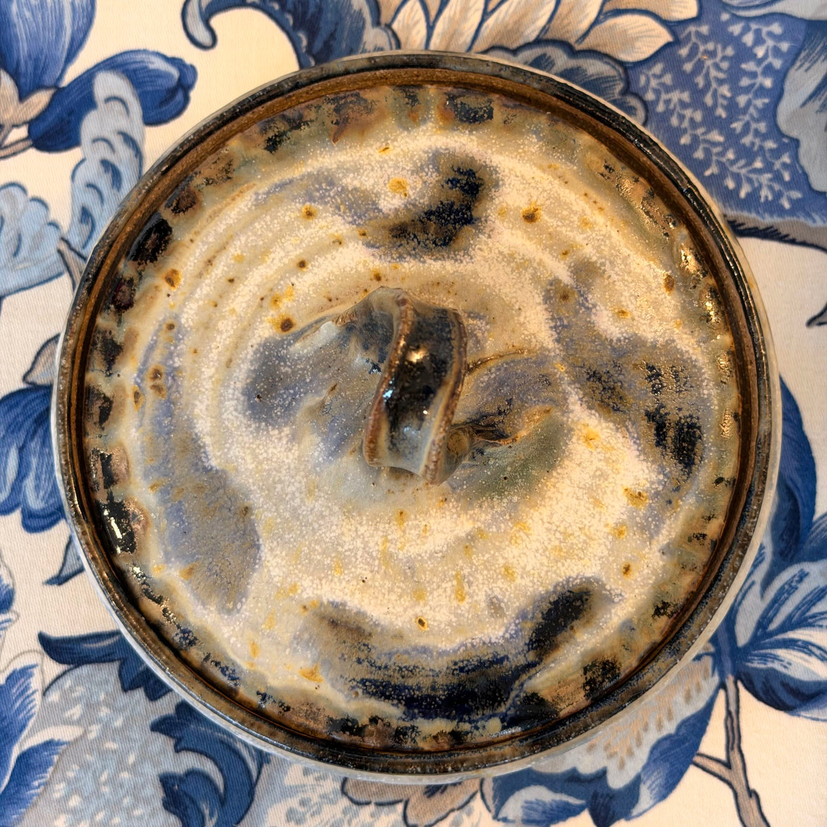 1960s Pottery Bowl w/ Lid