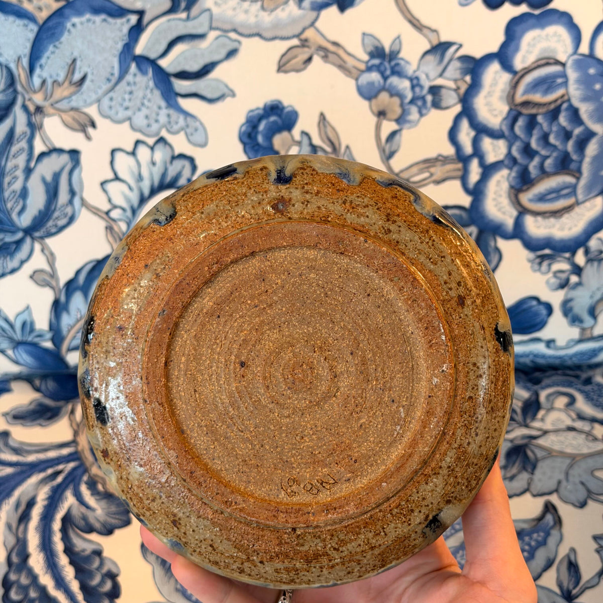 1960s Pottery Bowl w/ Lid