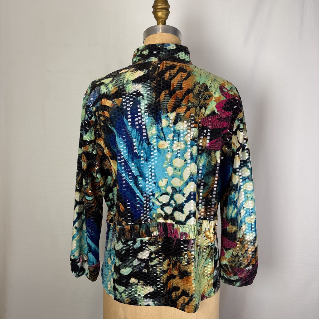 Multi-color Sequin Blazer