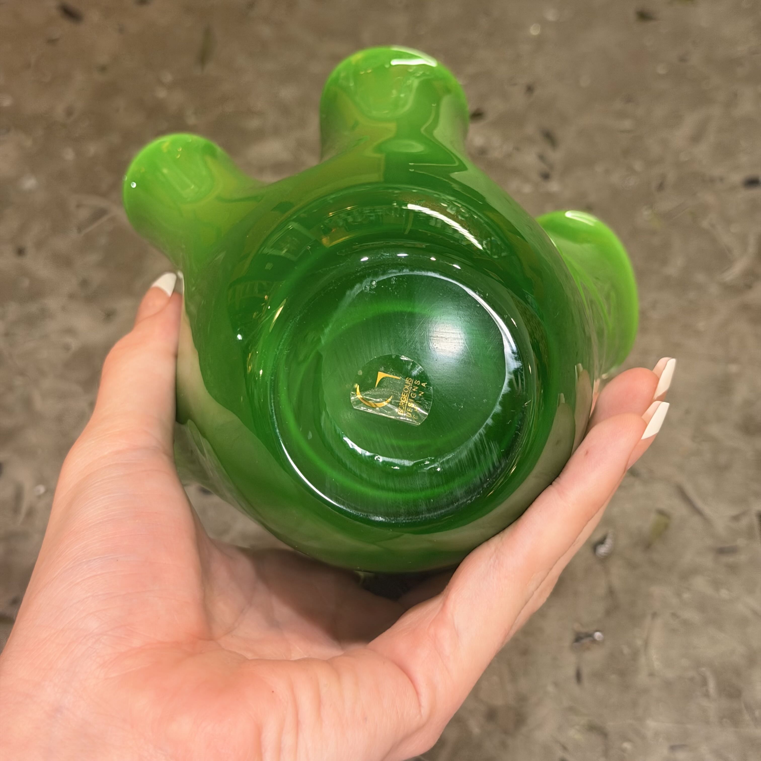Vintage Handkerchief Vase