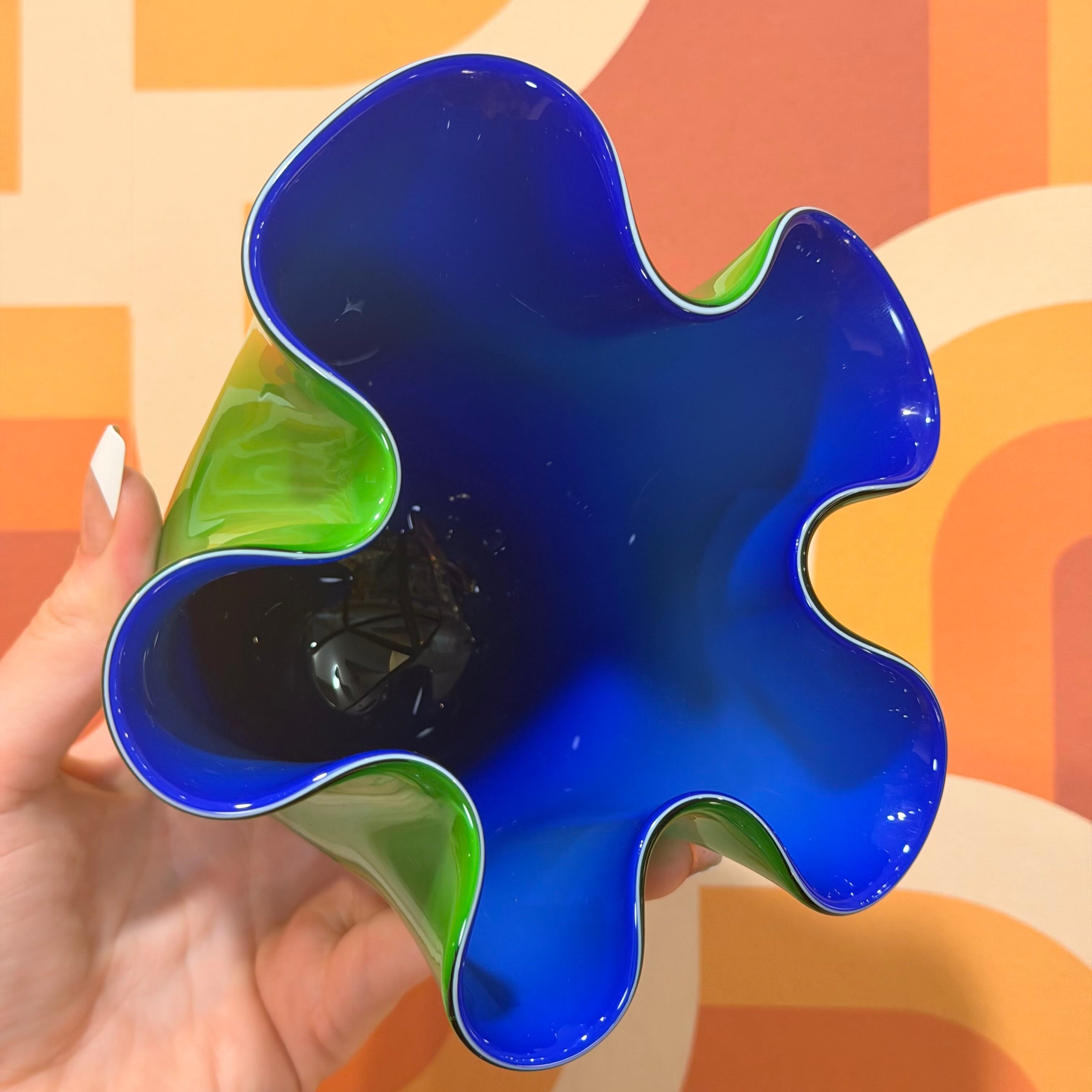 Vintage Handkerchief Vase