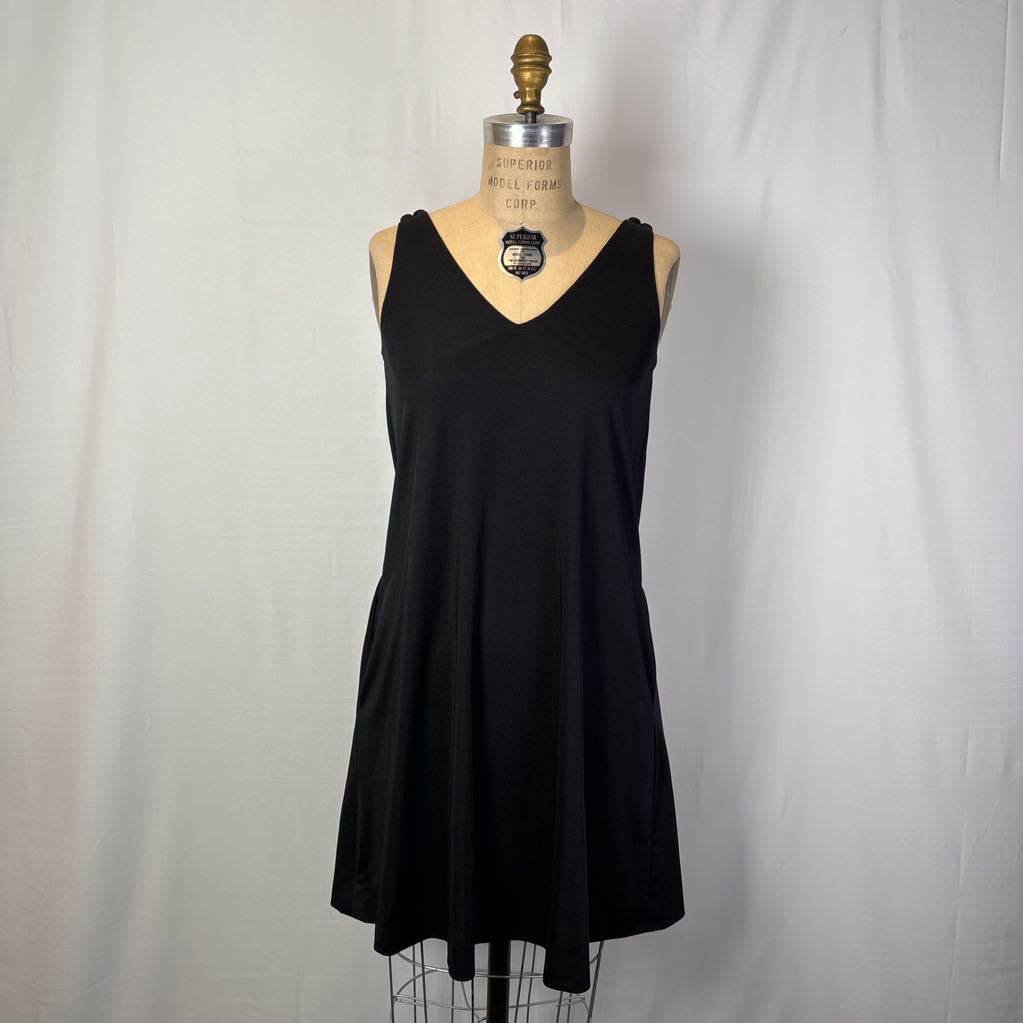 90s Black Sleeveless Dress