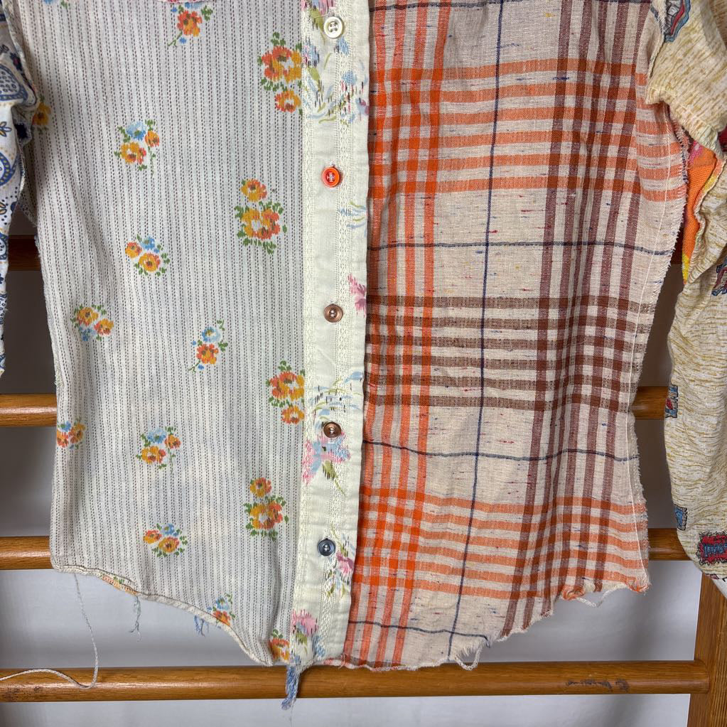 1970s Shirtlings Patchwork L/S Shirt