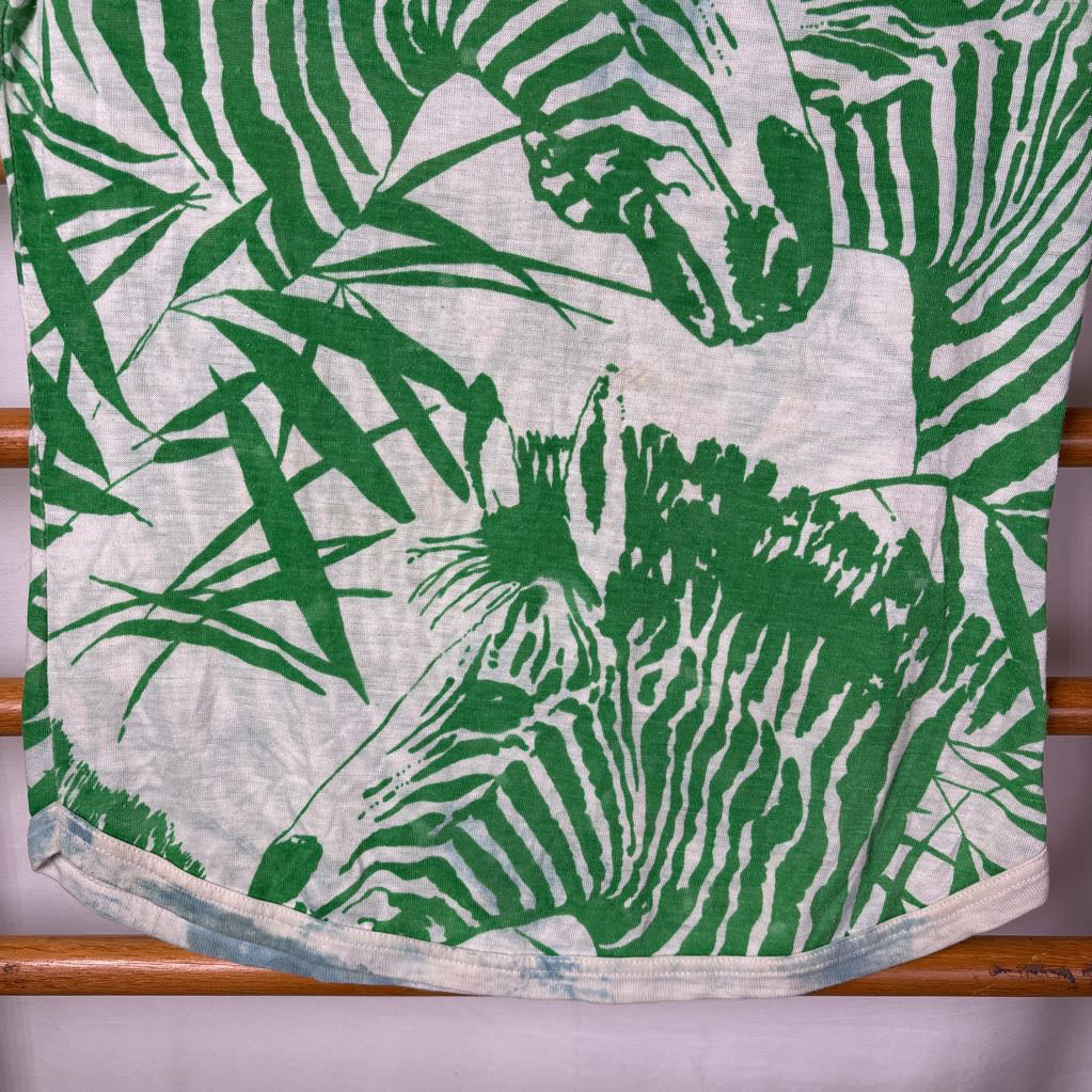 1970s Tea Party Zebra T-shirt