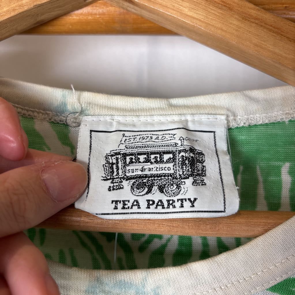 1970s Tea Party Zebra T-shirt