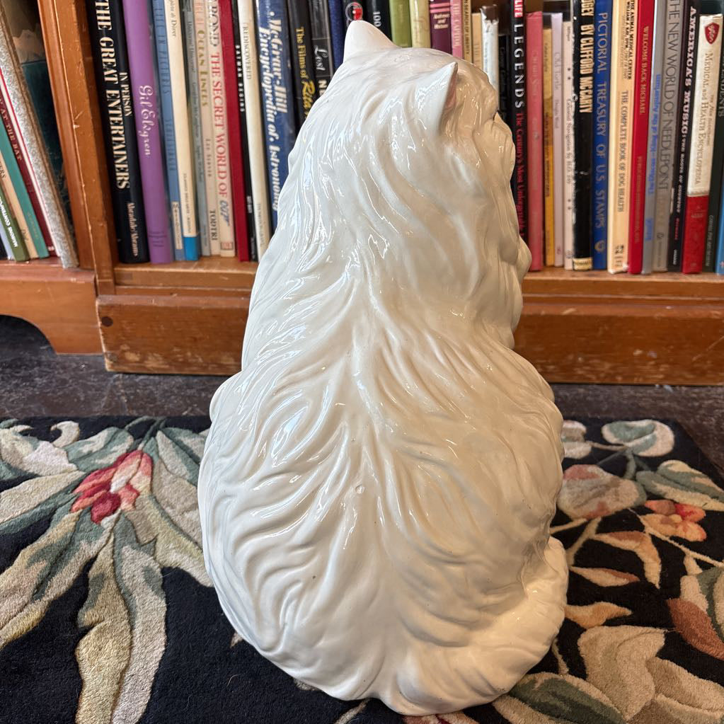 Vintage Large Ceramic Persian Cat