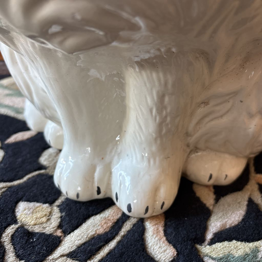 Vintage Large Ceramic Persian Cat