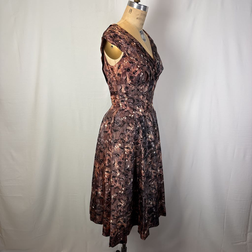 50s Abstract Fit & Flare