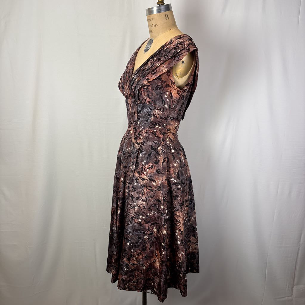 50s Abstract Fit & Flare