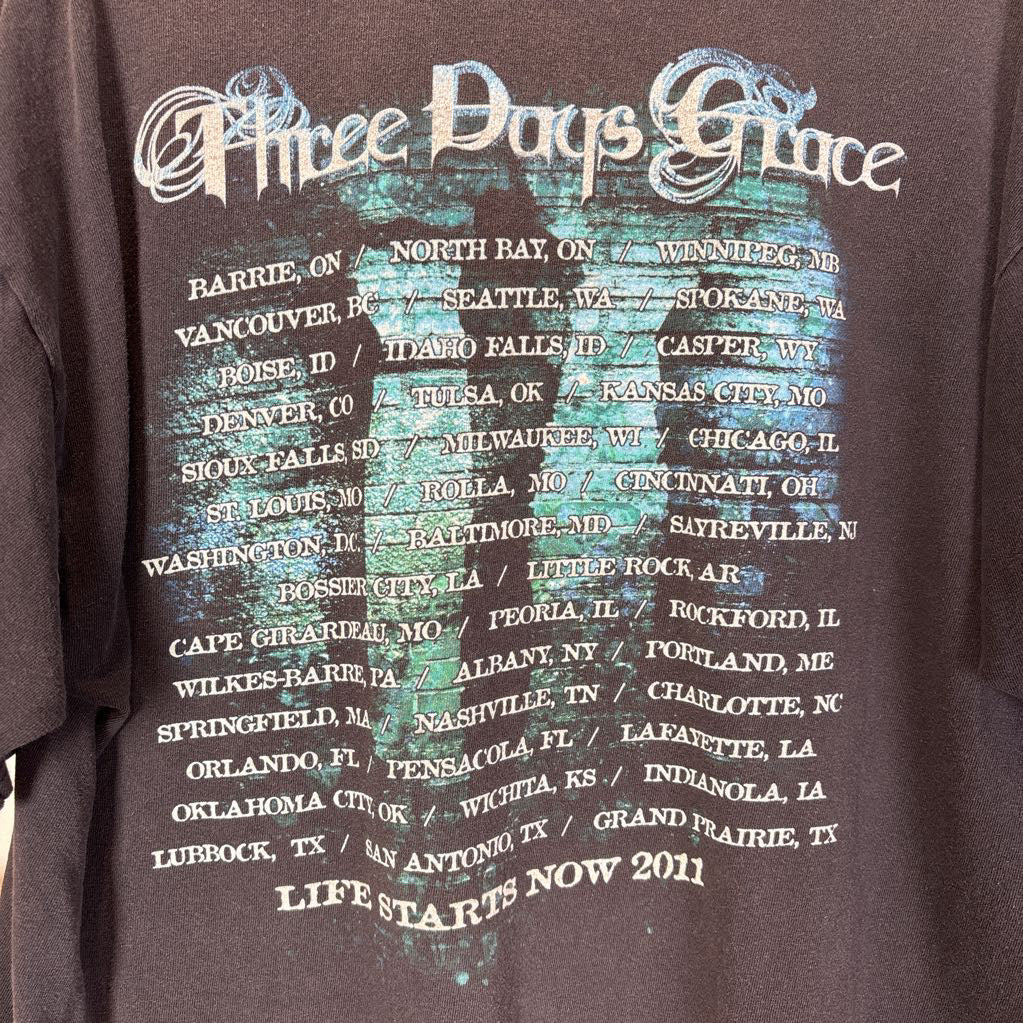 2010 Three Days Grace T-shirt