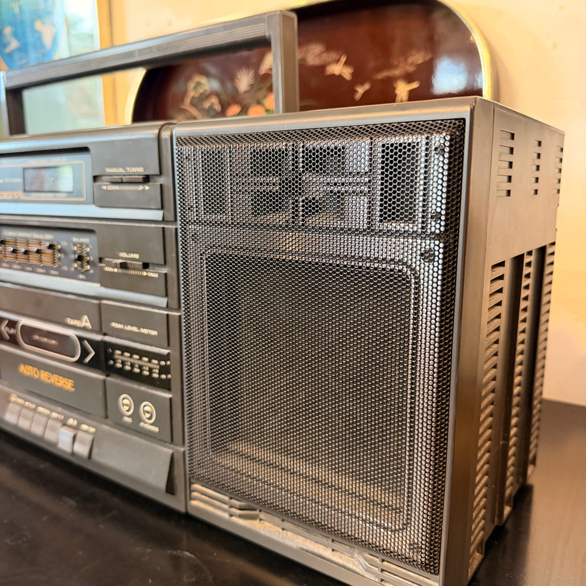 1980 Portable Dual Cassette Boombox