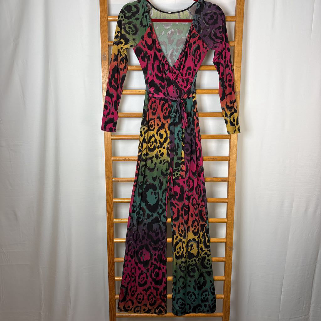 Animal Print Body Suit Jumper