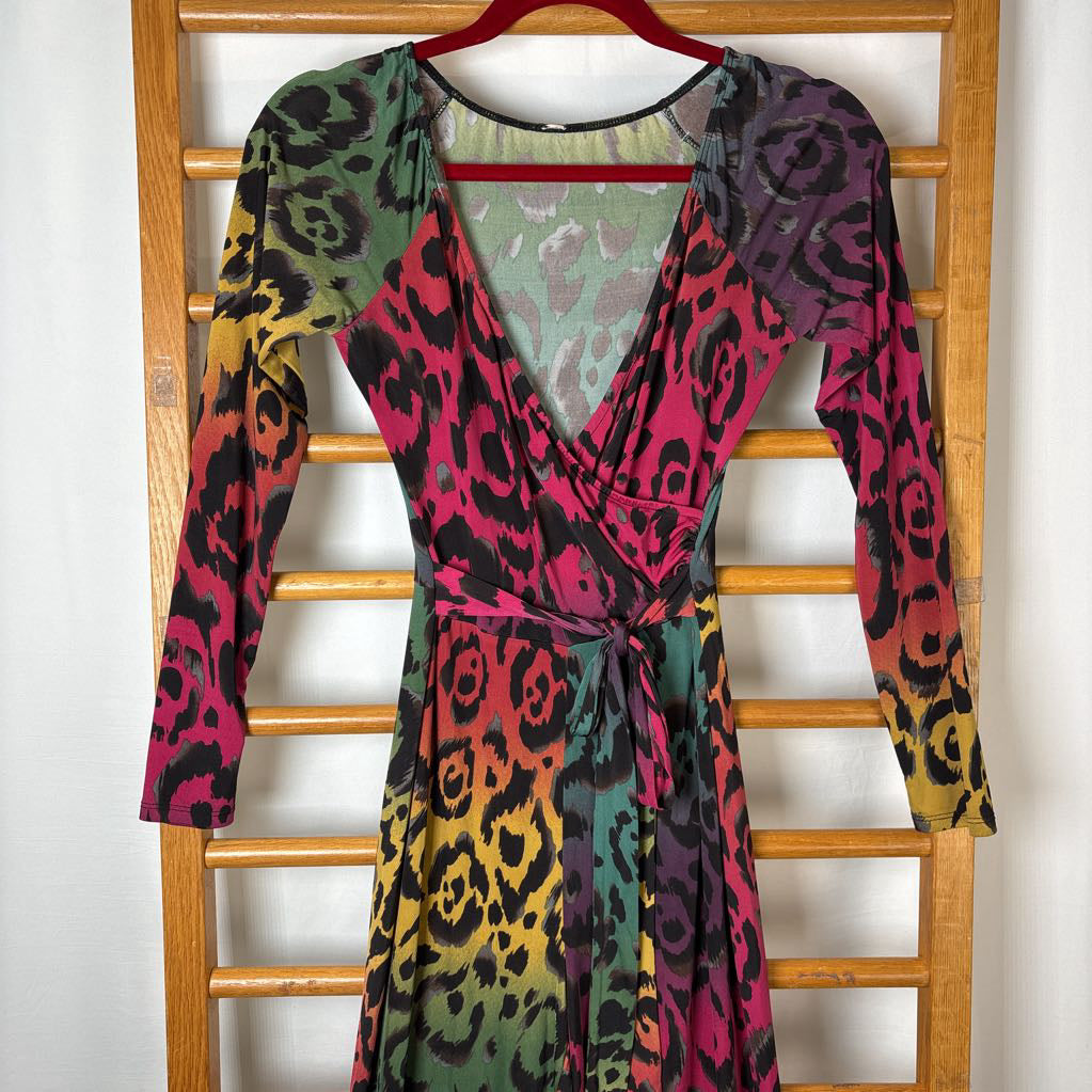 Animal Print Body Suit Jumper