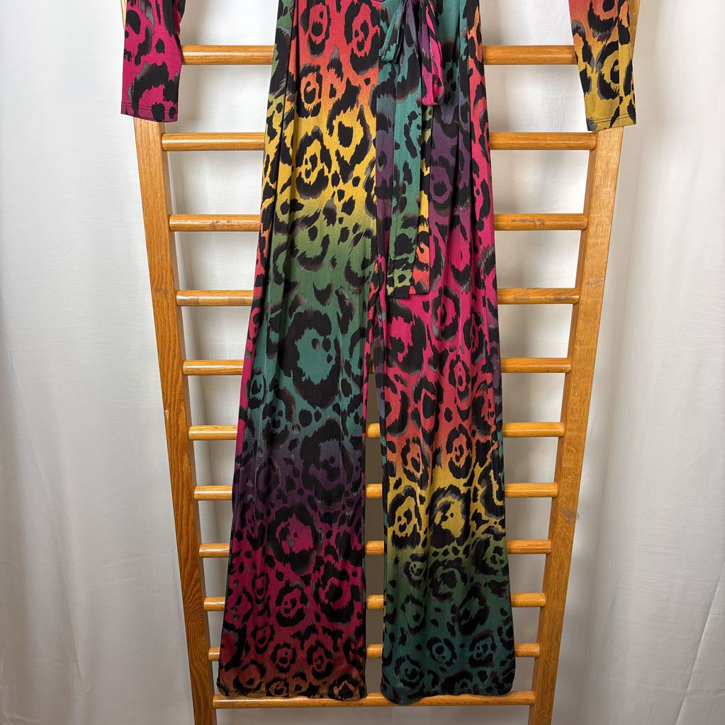 Animal Print Body Suit Jumper