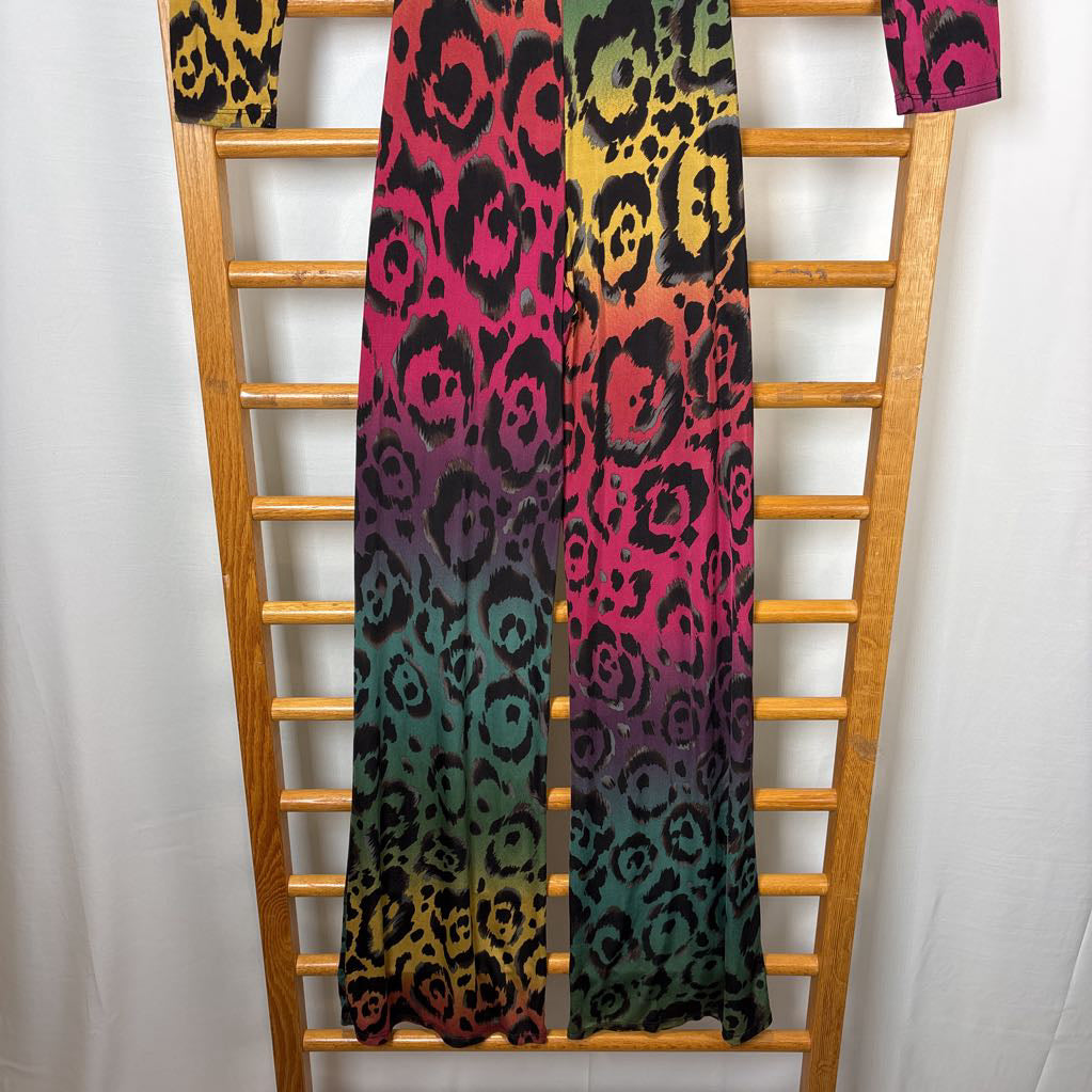 Animal Print Body Suit Jumper