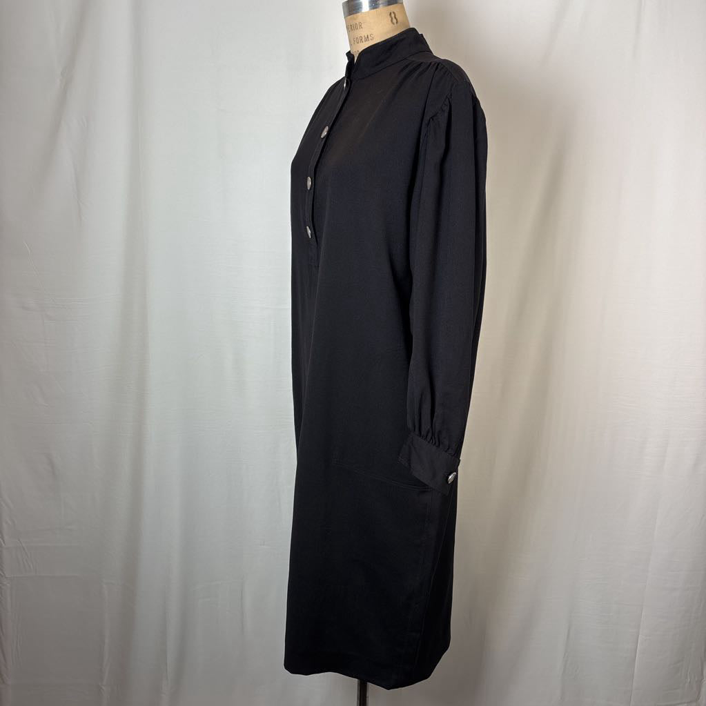 1980s Yves Saint Laurent Variations Frock