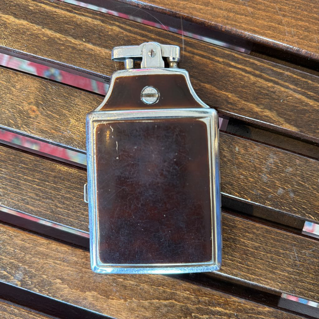 Art Deco Vintage 1930s Ronson Mastercase Cigarette Case & Lighter Combo