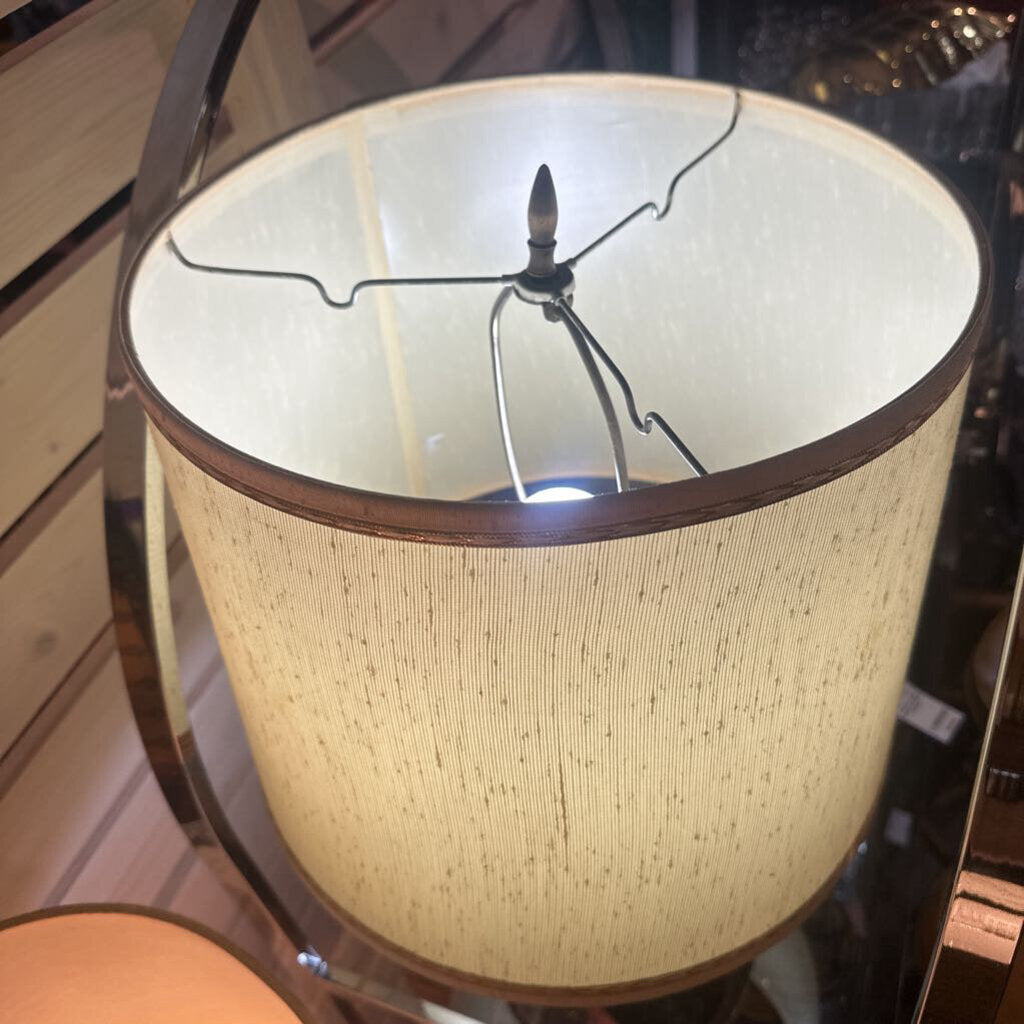 Mid Century Ball Lamp w/ Shade