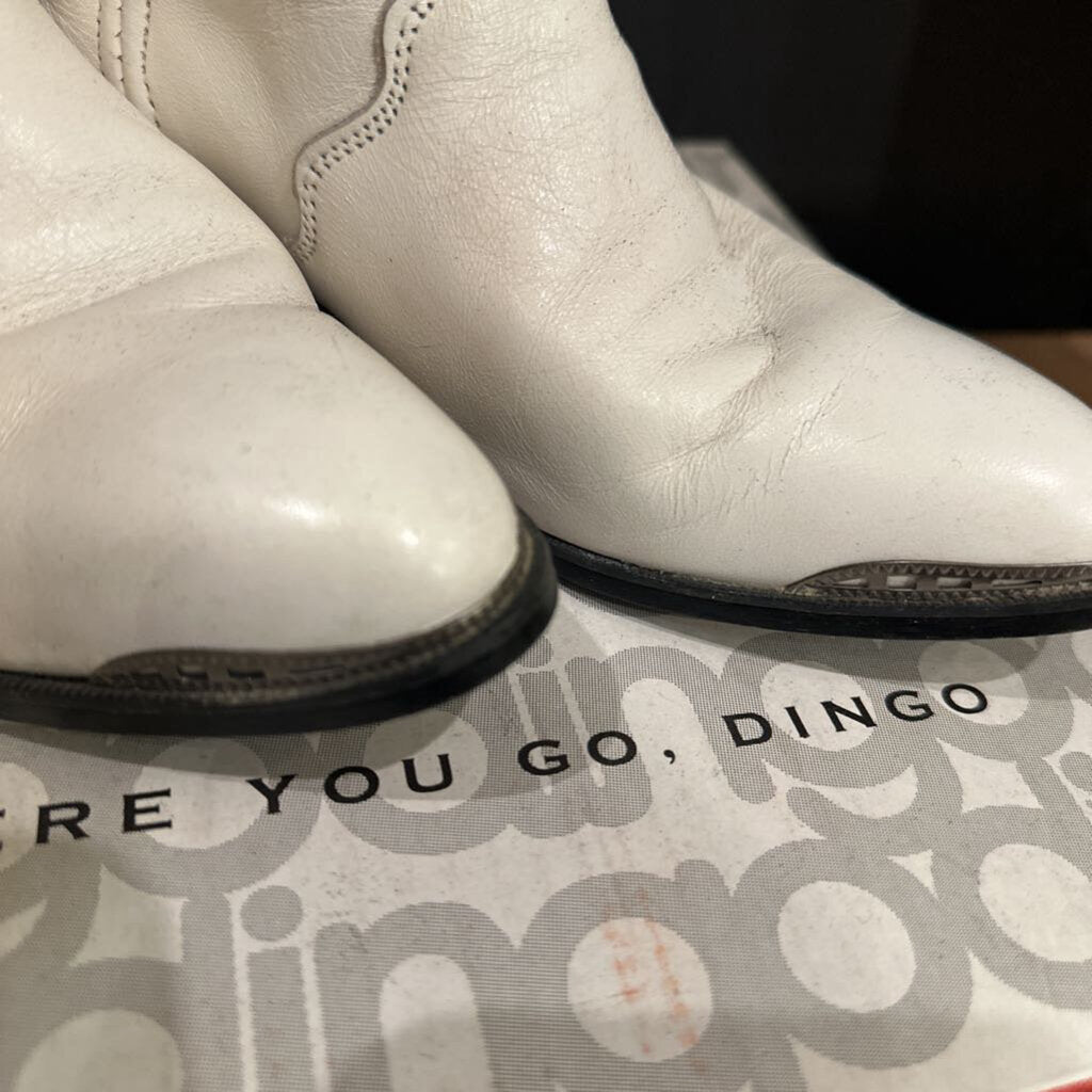 1980s Dingo White Boots