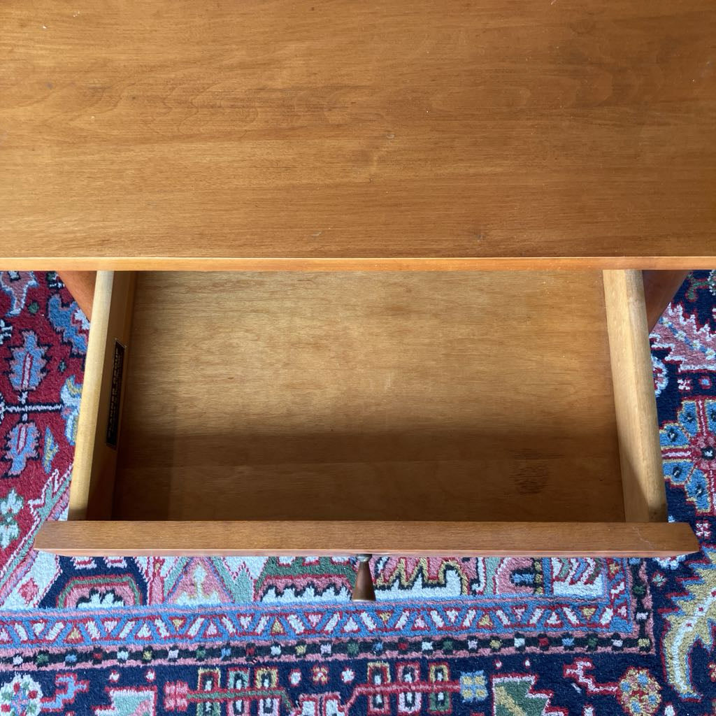1950s Paul McCobb Planner Group Solid Maple Nightstand or Side Table