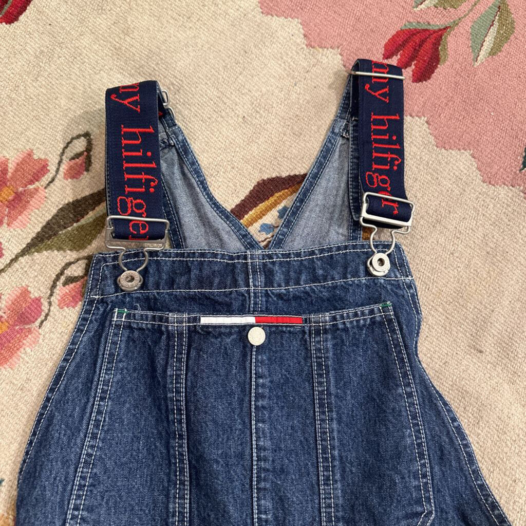 1990's Tommy Hilfiger Denim Bib Overalls