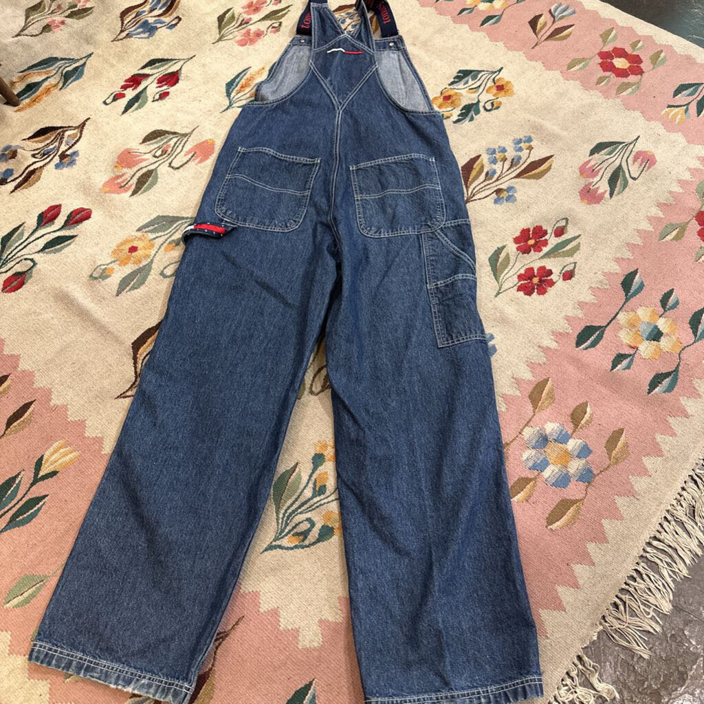 1990's Tommy Hilfiger Denim Bib Overalls