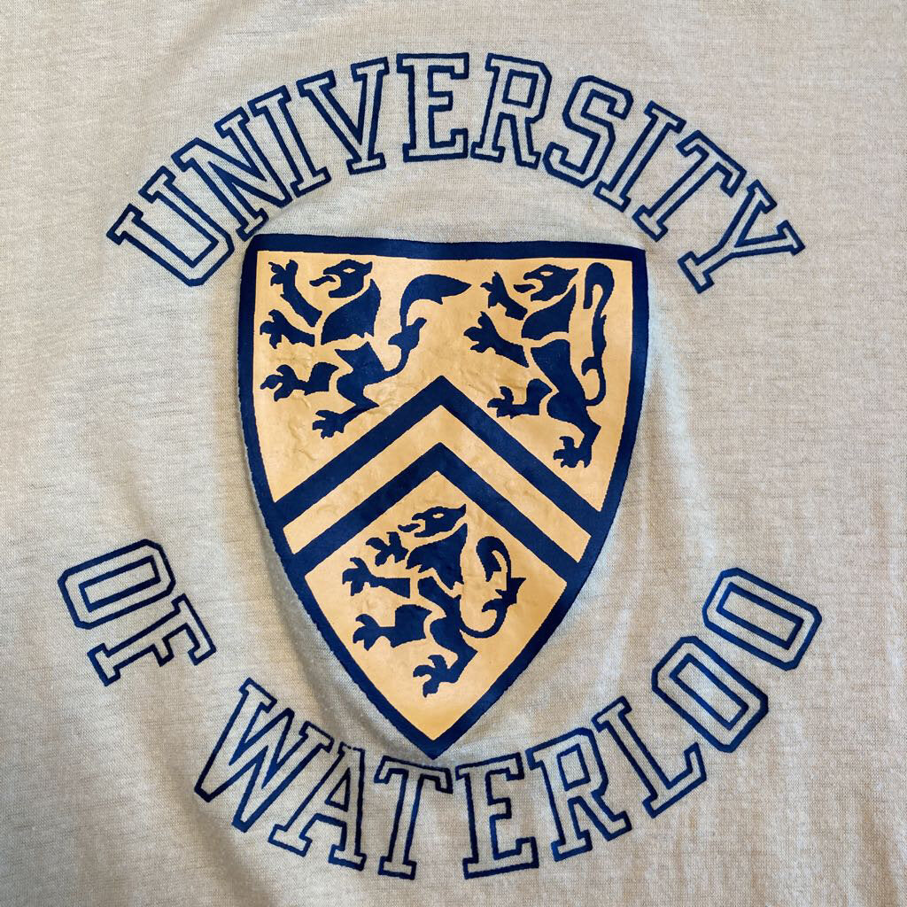 1970's University Of Waterloo T-shirt