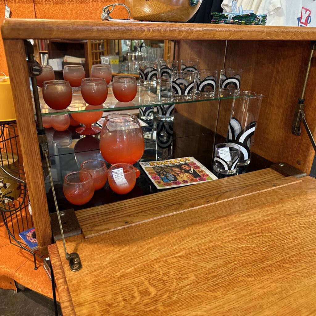 Mid Century Bar w/ Hairpin Legs