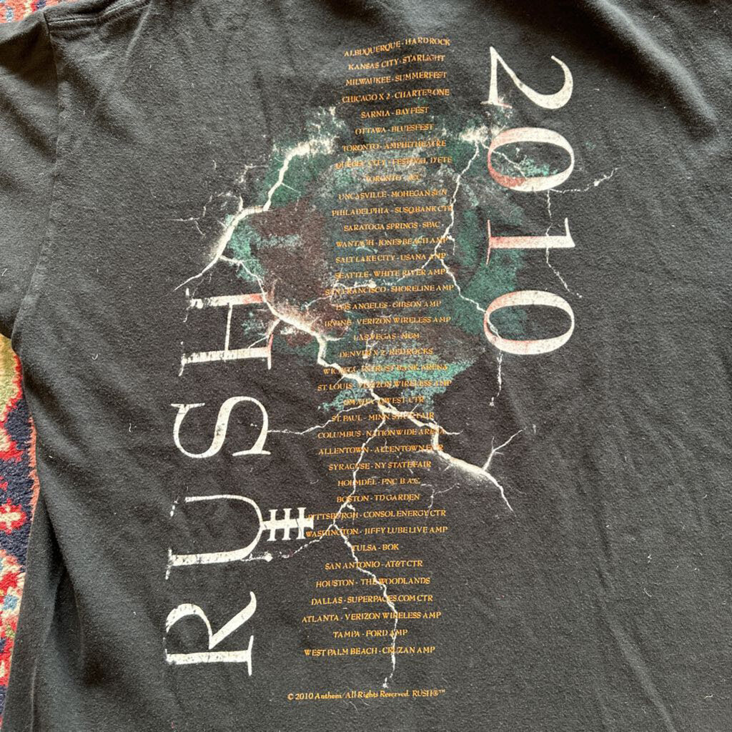 2010 Rush Tour T-shirt