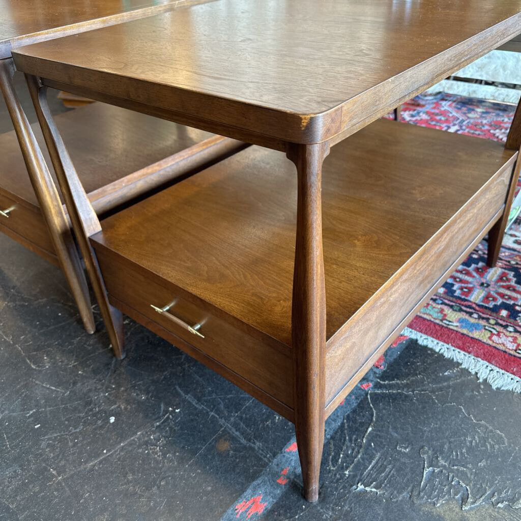 Mid Century Broyhill Saga End Tables (pair)