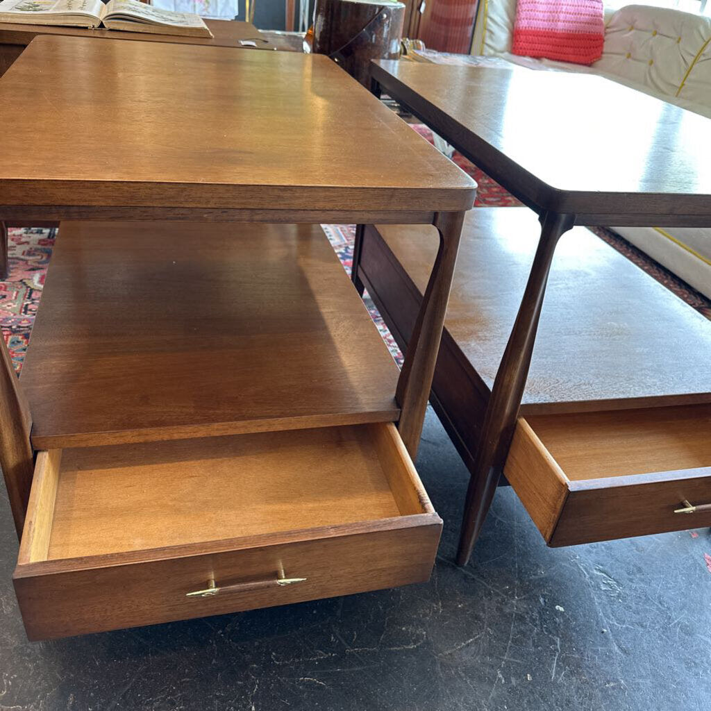 Mid Century Broyhill Saga End Tables (pair)