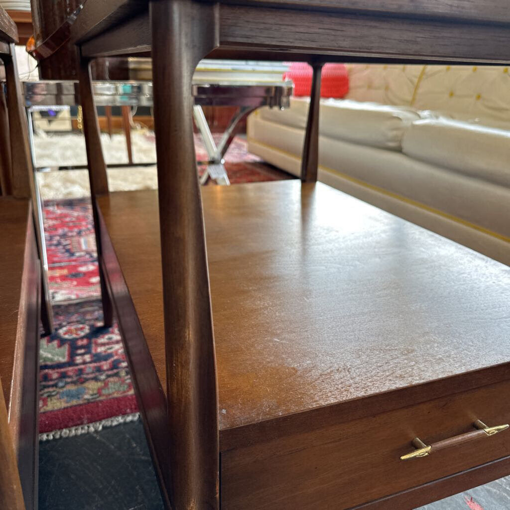 Mid Century Broyhill Saga End Tables (pair)