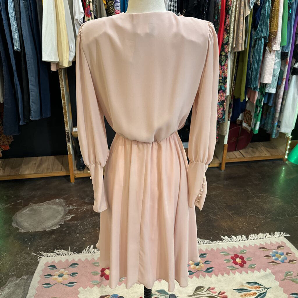 1970s Chiffon Petite Midi by Ursula of Switzerland