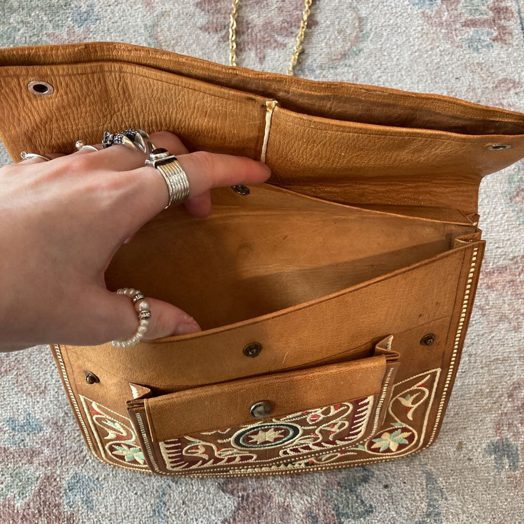 Moroccan Berber Embroidered Bag