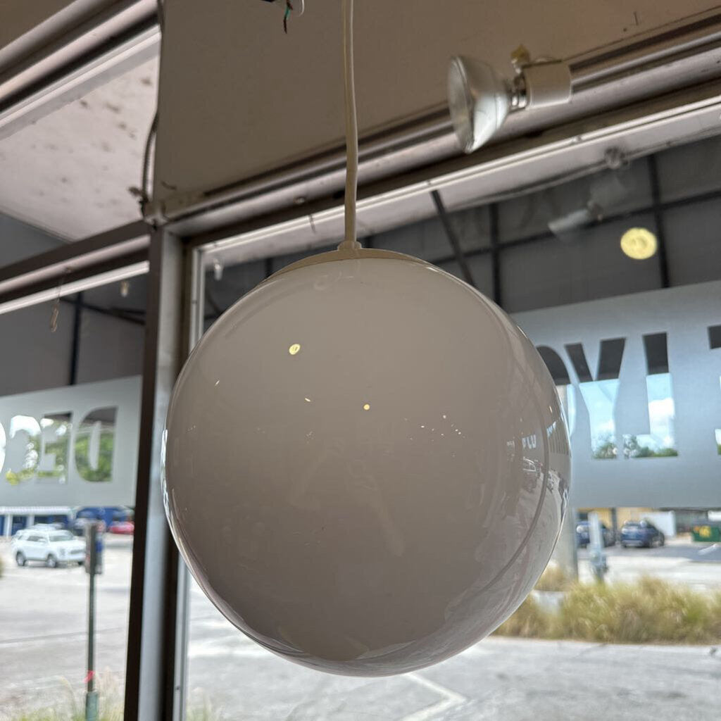 Mid Century Orb Pendant Light