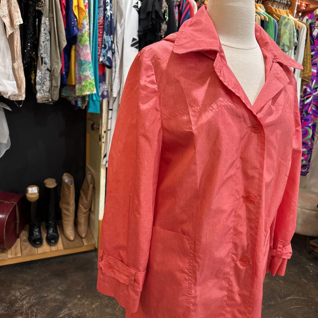 1960s Rain Jacket w/ Removeable Hood