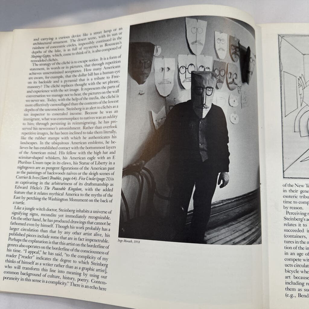 Vintage Saul Steinberg Book