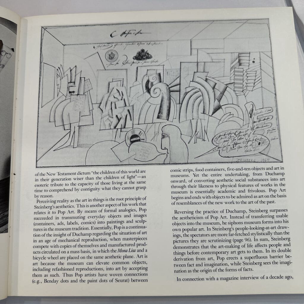 Vintage Saul Steinberg Book