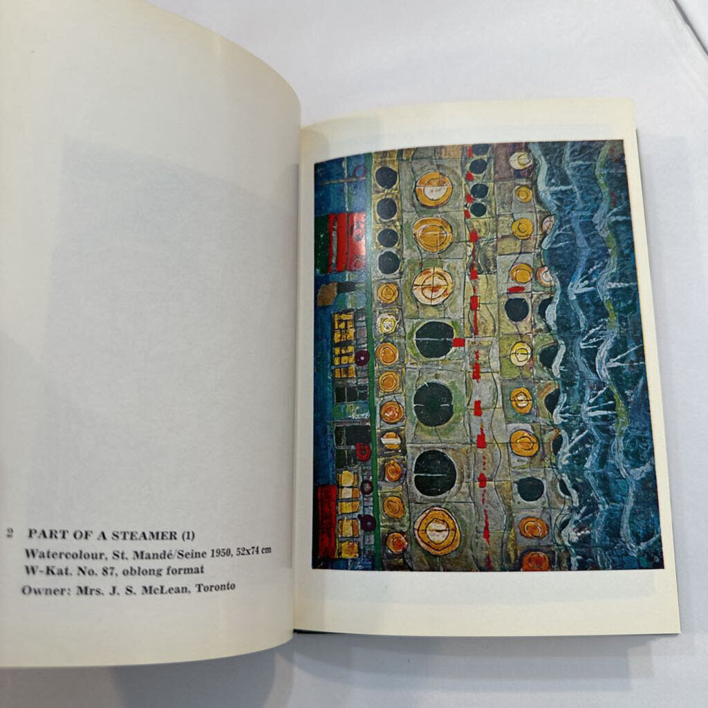 Vintage Hundertwasser by Werner Hoffman Book