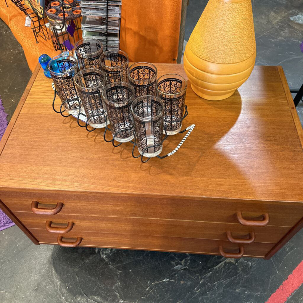 Petite Danish Mod Teak 3 Drawer