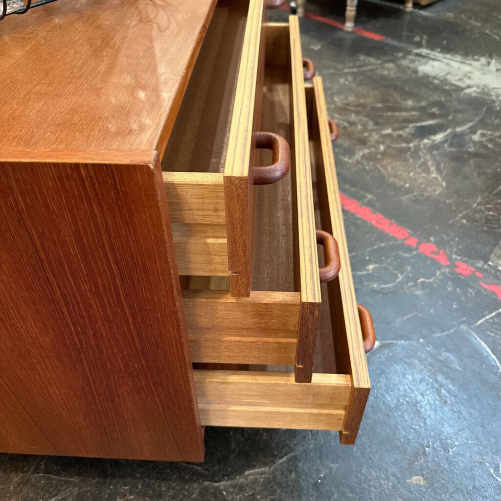 Petite Danish Mod Teak 3 Drawer