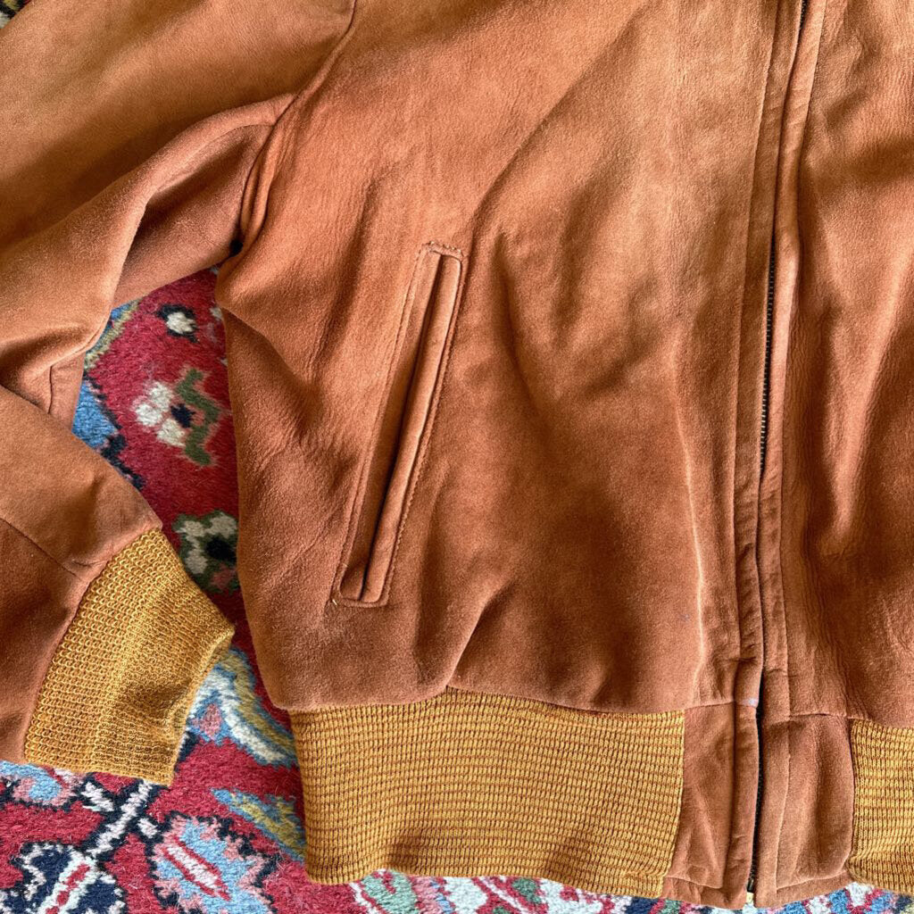 1950s Penney's Suede Bomber