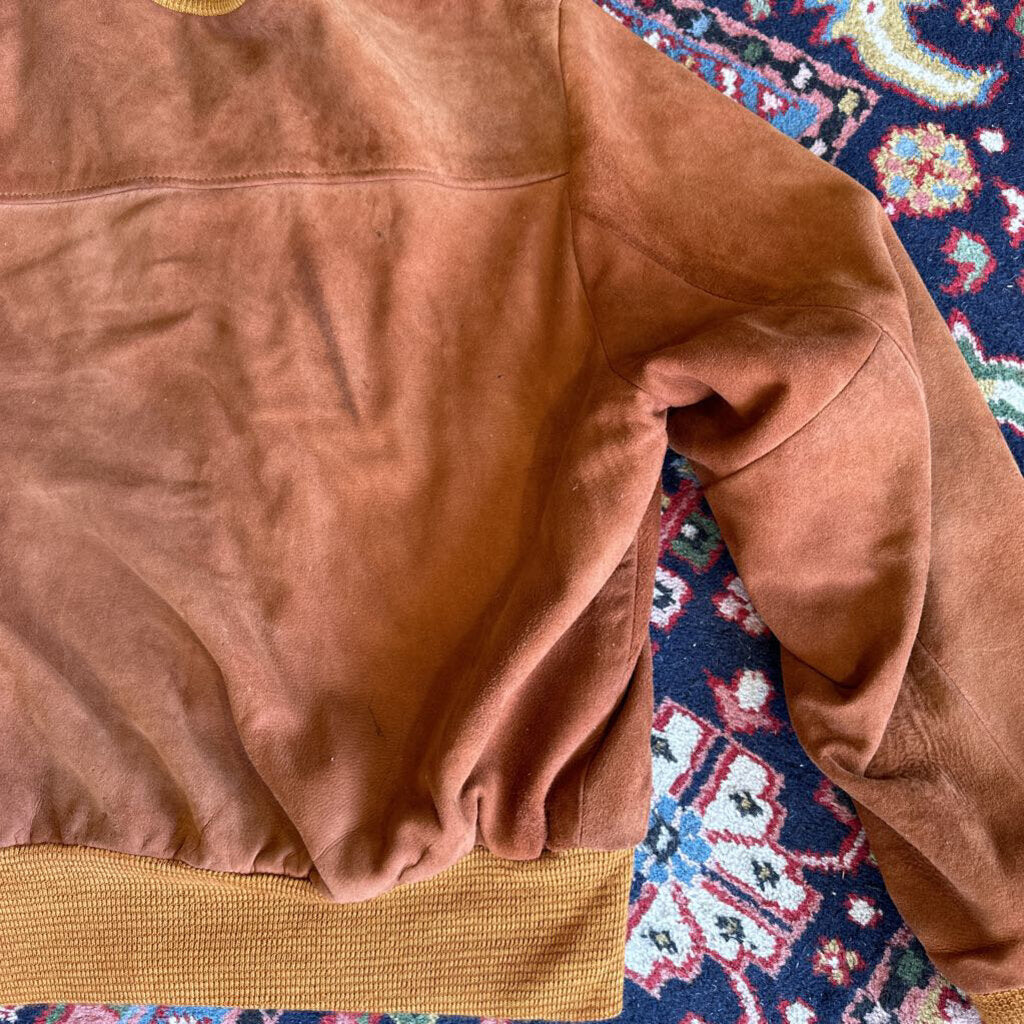 1950s Penney's Suede Bomber