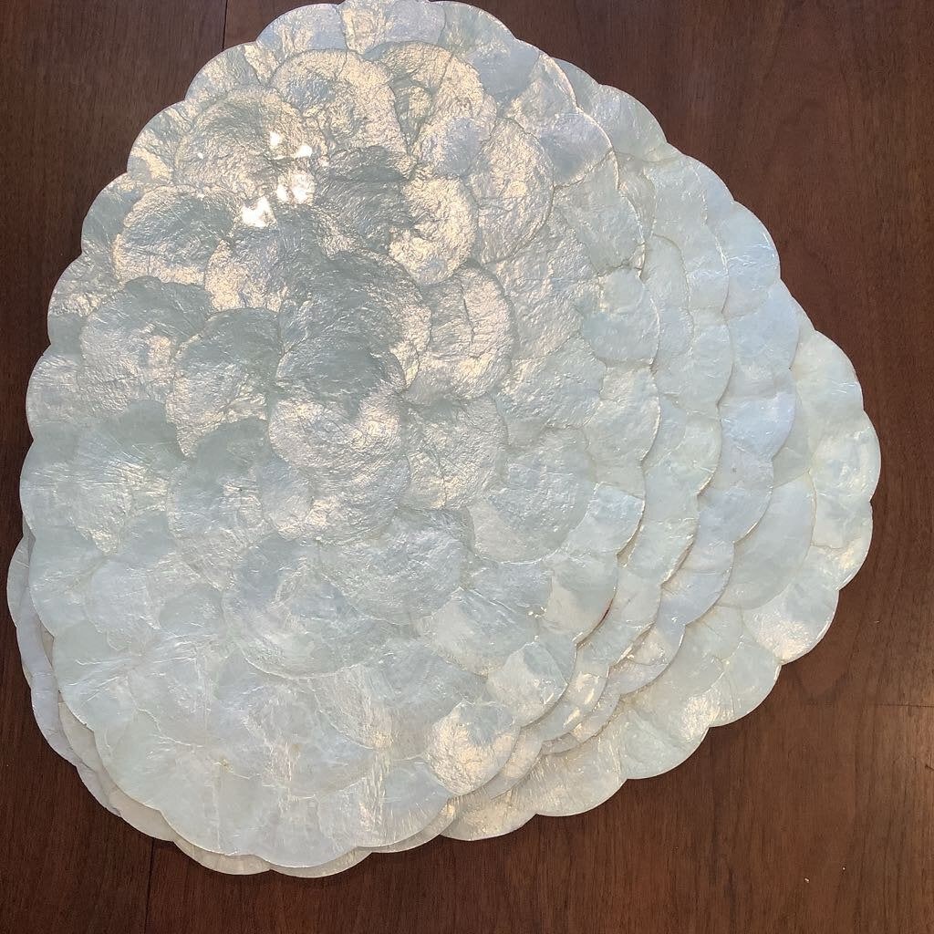 Capiz Shell Placemat Set 4