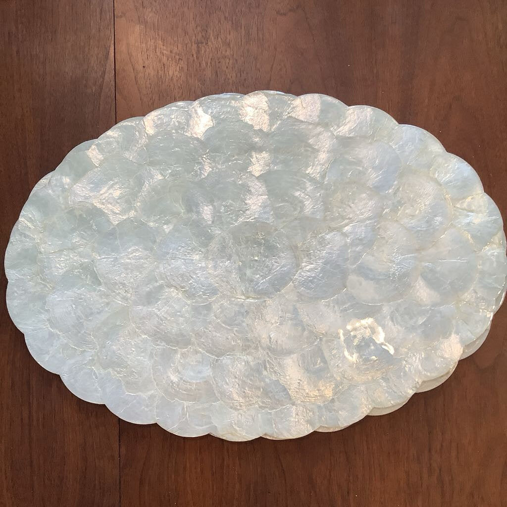 Capiz Shell Placemat Set 4