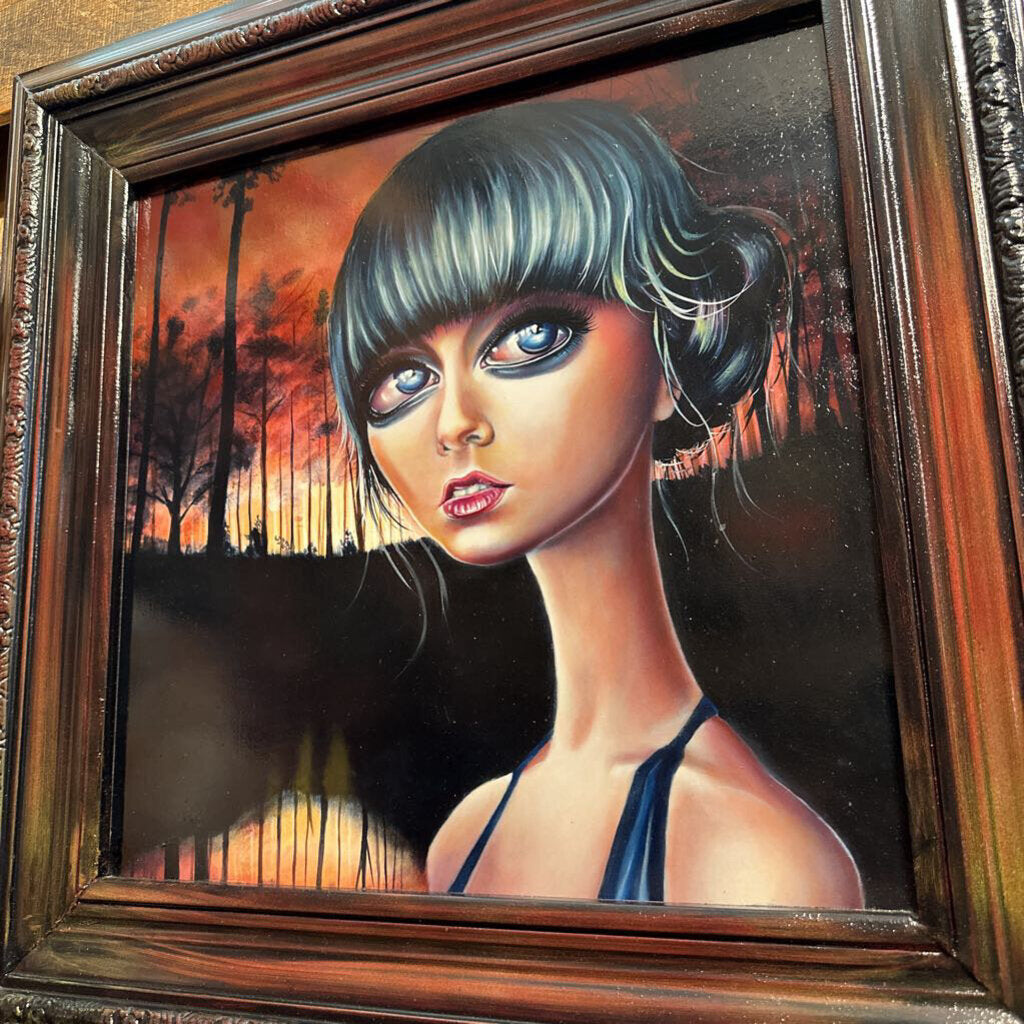 10% Off Orig. $250 - Patrick Fatica Original Framed Oil Painting