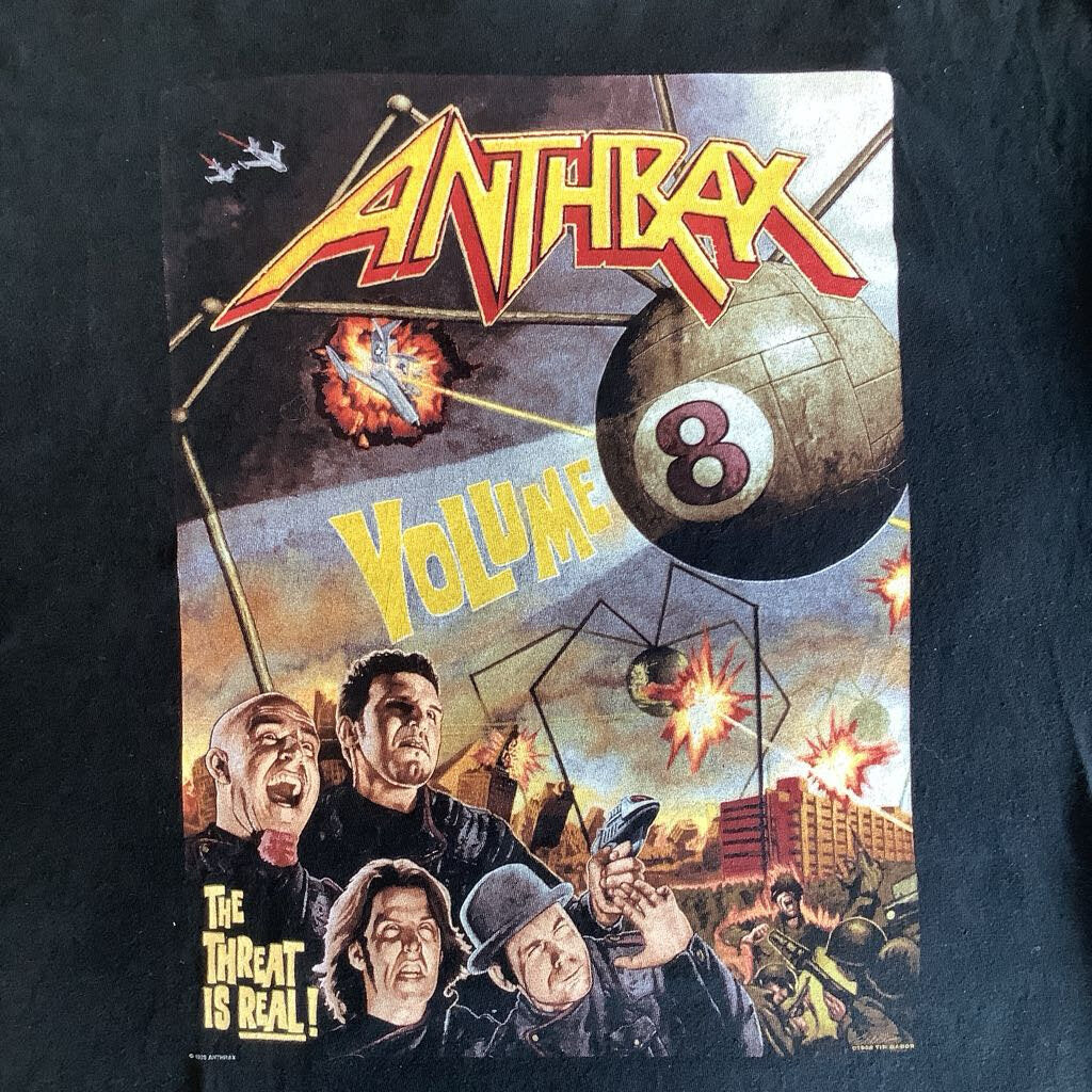 1999 Anthrax Tour T-shirt