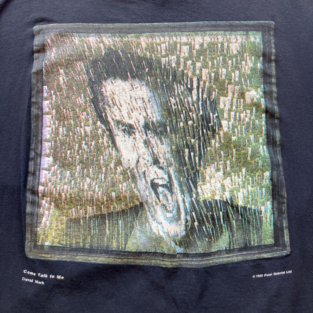 1992 Peter Gabriel "Secret World" T-shirt