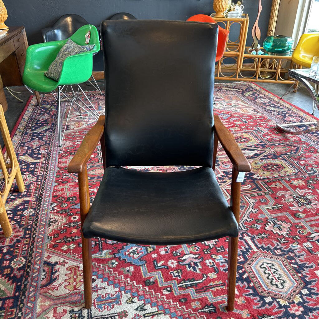 Mid Century Walnut Lounge Chair